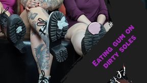 Gum, mouth, teeth, chewing eyes on this Halloween day 720p