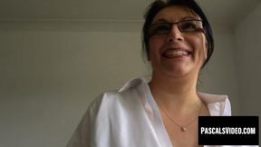 Busty mature woman reaches her climax&#x1F680; with intense passion