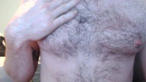 Hairy Man  in Heat  Hold His Hose