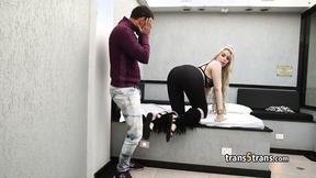 ”Trans big ass rimmed & screwed”