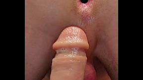 Compilation of young homemade teen twink boy playing with huge dildo in shower until he cums in his face