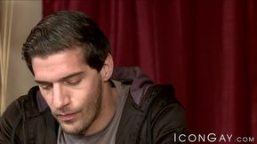 Bisexual Jamie Sanders loves every second of our rough fuck session