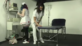 Hottie gets fucked deep after gagging on hard long cocks