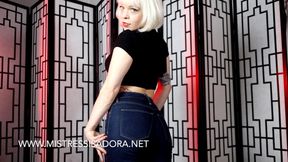 Mistress Isadora: Lure you with my Jeans