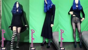 dashanoihara #18 - aww, take a look at my adorable long black dress