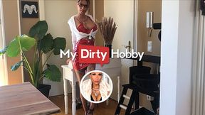MyDirtyHobby - Intern cums on his boss big tits