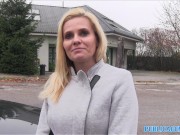 PublicAgent Desperate MILF Fucks for a Job
