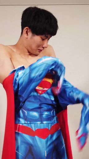 Superman x Spiderman - Lycra Superhero Costume   Clip 1