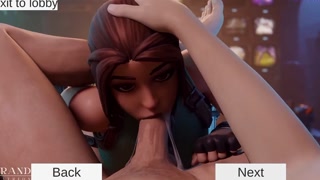 Forthub Game Gallery Sex Scenes Collection #06 Fortnite Parody Porn Game