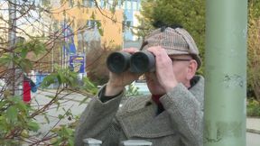 Sex Lucky Lick Hot Brunette Sucking Cock Wild