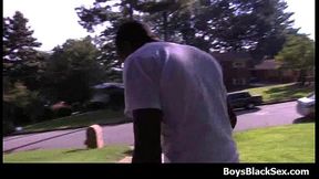 Hot black sexy dudes fuck gay white teen boys