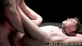 BoyForSale - Smooth twink Ethan Tate gives it all up for the highest bidder