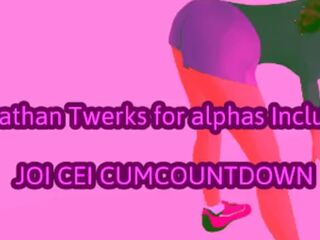 Jonathan Twerks for the Alphas Includes JOI CEI CUM COUNTDOWN