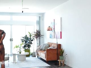 Hot Yoga Hotties Play Exposed Yoga Game Show Challenge