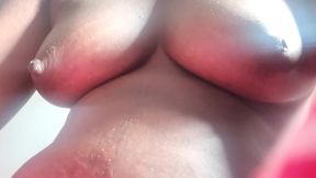 Massaging My Small Tits
