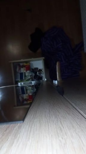 Pov barebacked from my dildo