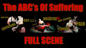 The ABC's of Suffering - Full Scene (CBT, Face Sitting, Pegging) | Lady Vi and Beta Beaux