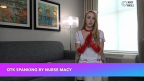 OTK Spanking By Nurse Macy (HD)