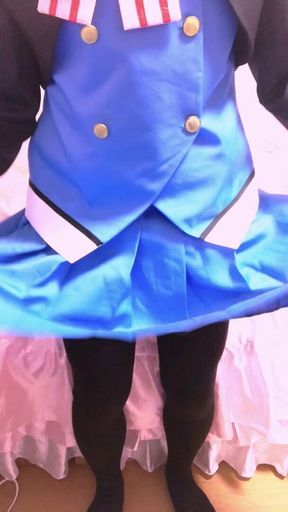 Cosplay Cumshot-05(Kinmoza Uniforms)