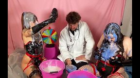 HUMAN ANATOMY SPLOSHING AND GUNGE SPIN THE WHEEL!