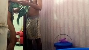 Indian Sister in Law Fucked by Her Brother in Law at Bathroom