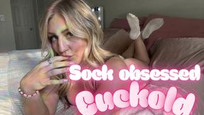 Sock obsessed cuck