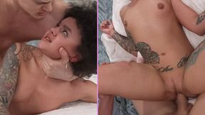 Hunger Petite Girl Tremble And Cum on a Big Cock 4K HD Tim Team