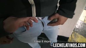 LecheLatinos.com - Hunk Francis gets a rough ride on my thick cock