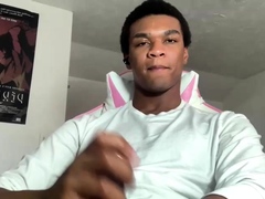 Solo Black Gay Masturbating