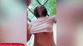 Busty Skinny Stylist Soaking Wet Pov Grinding On Her Big Toy