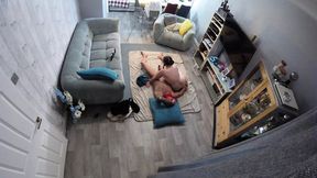 Real amateur cuckold threesome wife gets fucked by stranger double cum shot finish