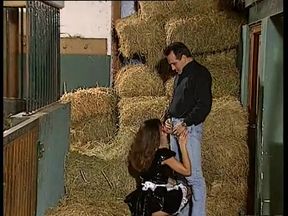 Hot Maid Sucking Cock in Passionate Oral Frenzy