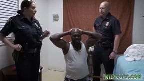 Amateur Sex old ebony mom and intense Mommy Cops