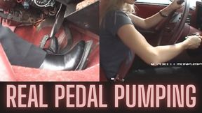 Blonde in Boots Battles Stubborn 81' Chevy Citation (Pedal Cam)