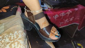 Baboankita high heels anal sex