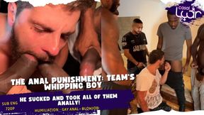 Husband Gets Fucked Like a Dirty Whore by His Friends in Front of His Wife (SUB ENG 720) BBC - BLOWBANG - CUCKHOLD