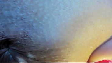 shaving my ass and cock in front of you