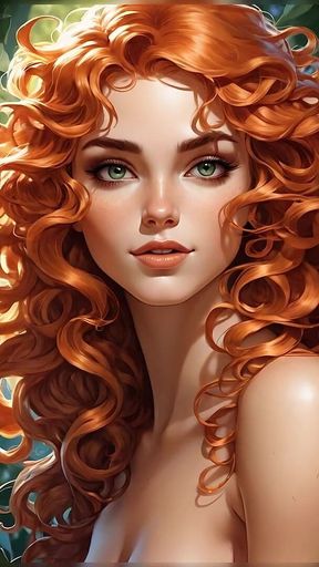 Lustrender Comic Style Nude Elf Girl Slideshow - Sexy Ai Fantasy Elf Pussy & Tits