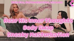hear his inner thoughts body swap sneaky masturbation