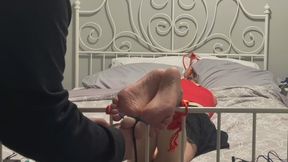 Aussie Connie's First Time Playing With Alan