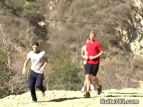 Dempsey Stearns in threeway in Park