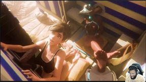 Sombra Watches Gloryhole Deepthroating, Bald Pussy Natasha Fucking, Huge POV Galacta Face Fucking