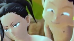 &iexcl_Mineta se coje a Momo Yaoyorozu! (Sonido incluido)