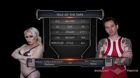 nikki delano vs will havoc mixed wrestling