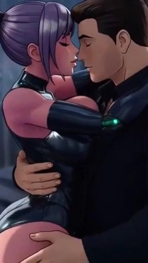 Deadly Cyborg Assassin Nova Seduces &amp; Grinds Her Target Victor in Luxury Penthouse Hot 3D Anime Passion   Clip 1