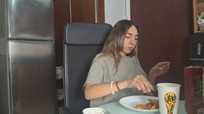 Mukbang and burps