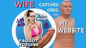 Wife Catches Greg On My Website