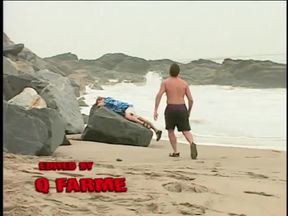 Deserted beach witnesses hot fucking action with a pretty blonde