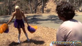 Rikki Six - Hot Blond Trying Out College Dick