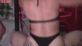 anal com a moreninha safadinha foi no baile de carnaval fuder com o japinha